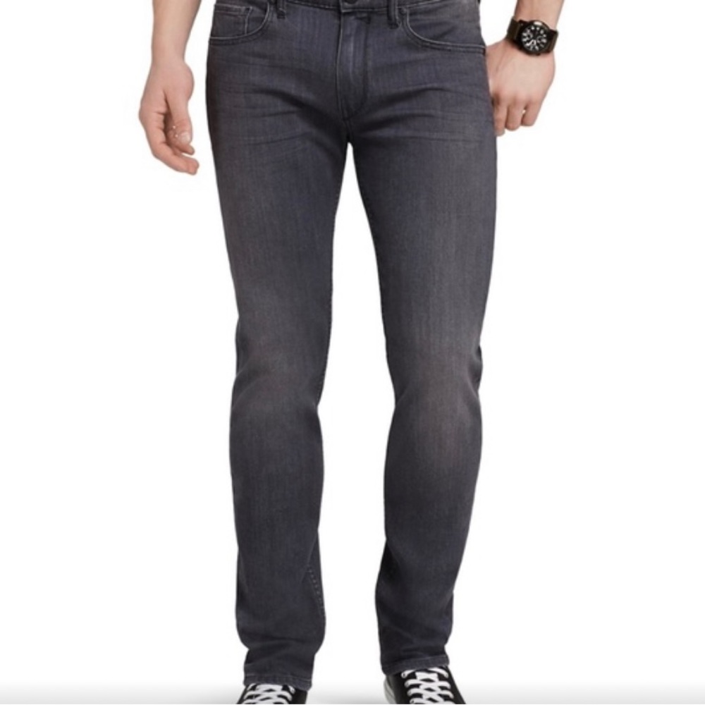 PAIGE Men’s Federal Jeans Size 34 In Gray and Black